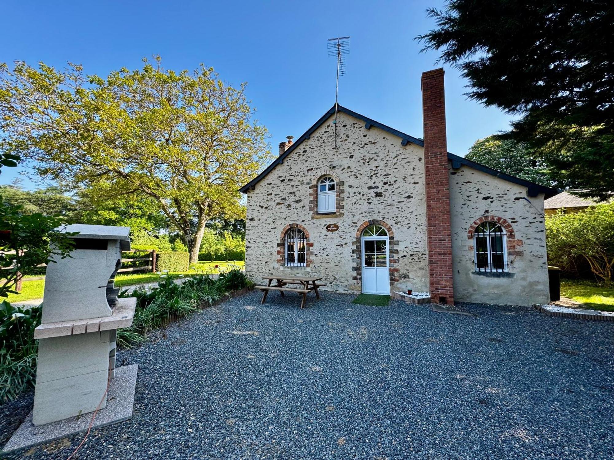Domaine De La Maroutiere Villa Saint-Fort Eksteriør billede